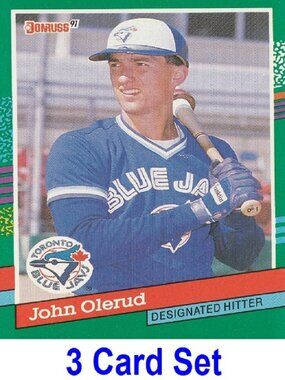John Olerud Baseball Card Collection